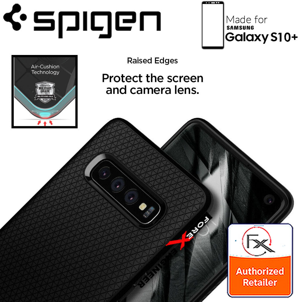 Spigen Liquid Air for Samsung Galaxy  S10+ - S10 Plus - Matte Black