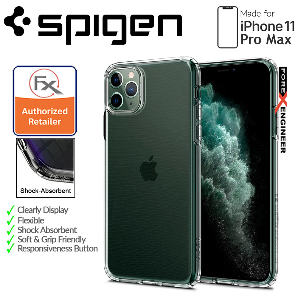 Spigen Liquid Crystal for iPhone 11 Pro Max - Clear