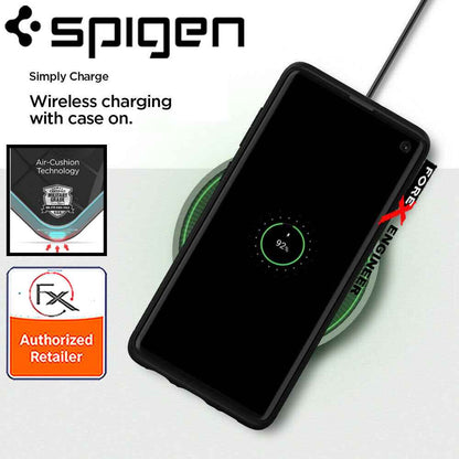 Spigen Rugged Armor for Samsung Galaxy S10 - Matte Black - Forexengineer-malaysia