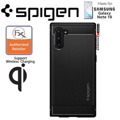 Spigen Rugged Armor for Samsung Galaxy Note 10 - Matte Black - Forexengineer-malaysia