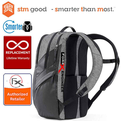 STM Myth Backpack 28L (15'') - Granite Black - Forexengineer-malaysia