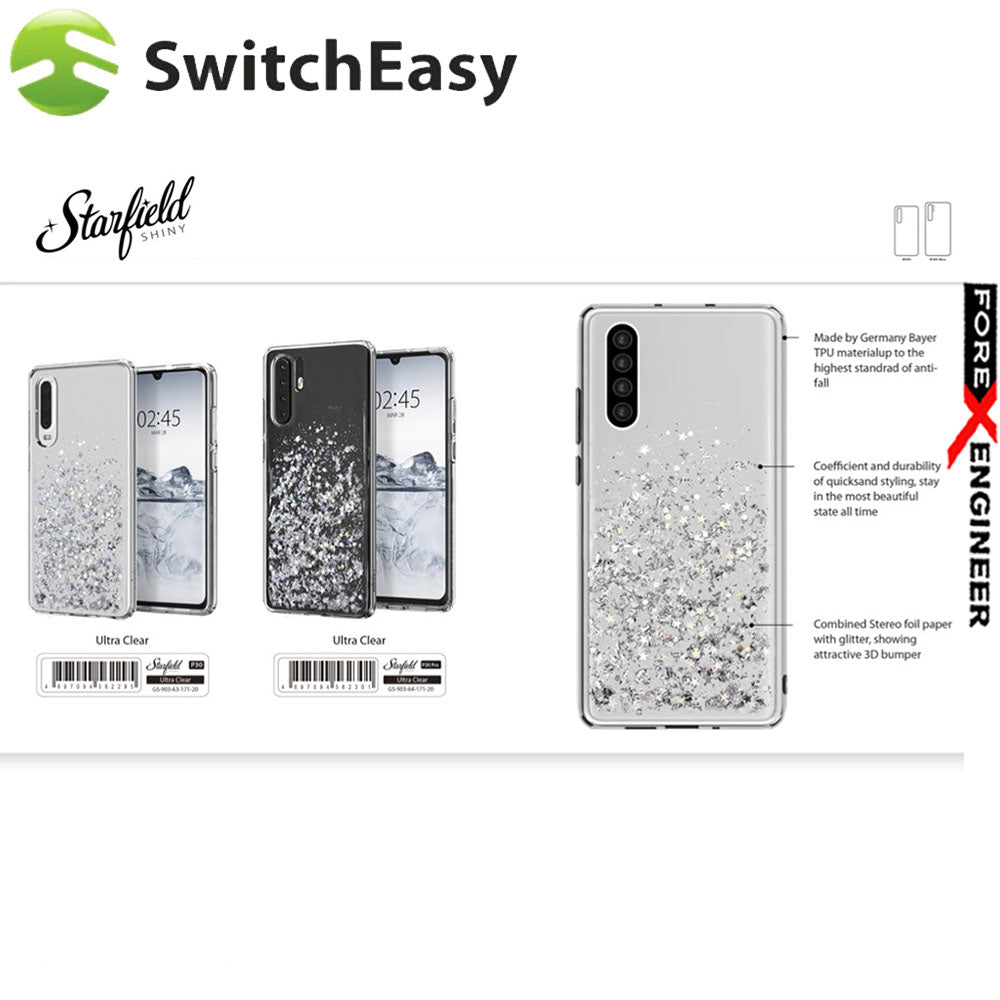SwitchEasy Starfield Case for Huawei P30 - Ultra Clear