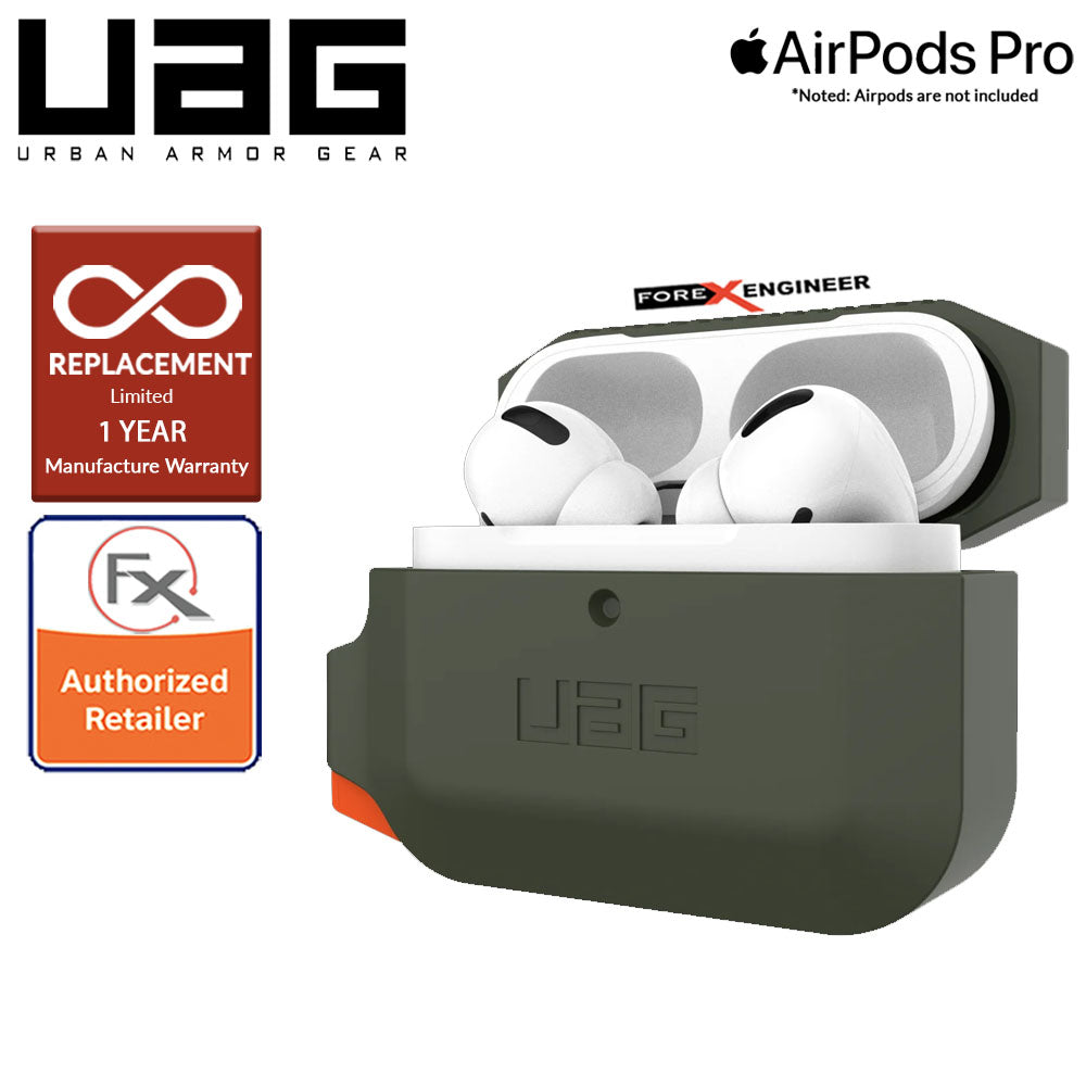 UAG AirPods Pro Silicone Case -  Drab - Orange Color