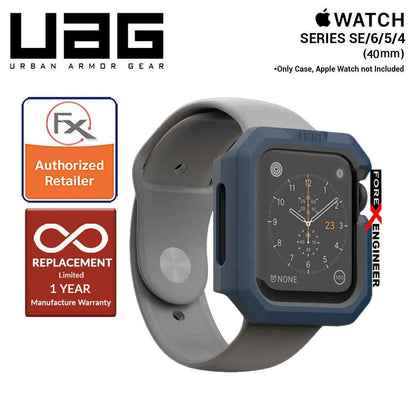 UAG Civilian Watch Case for Apple Watch Series Series SE - 6 - 5 - 4 ( 40mm ) - Mallard - Silver ( Barcode : 812451039757 )