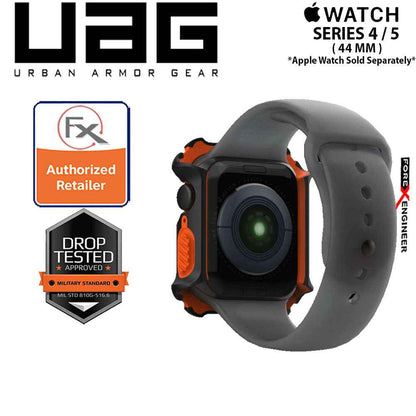 UAG Watch Case for Apple Watch Series 4 - 5 - SE - 6 - 44mm ( Black - Orange)