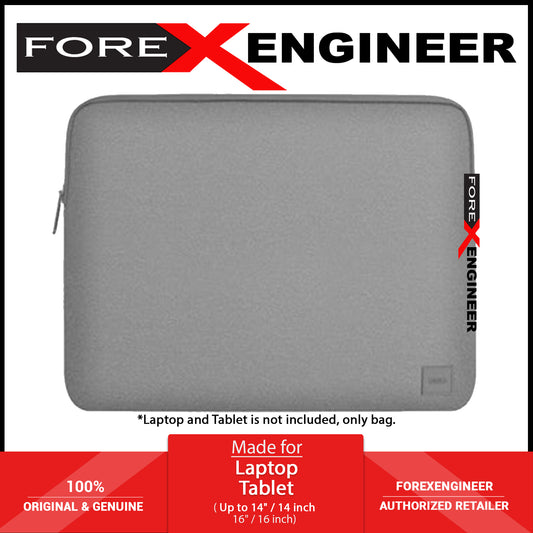 UNIQ Cyprus Laptop and Tablet Sleeve - Water Resistant Neoprene Up to 14" - 14 inch - Marl Grey ( Barcode: 8886463680742 )