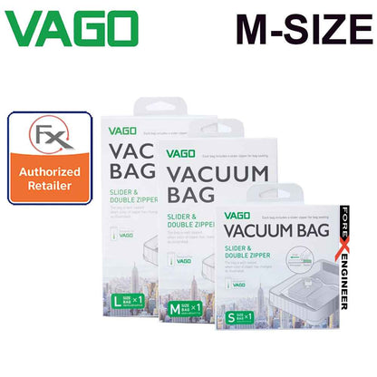 [RACKV2_CLEARANCE] Vago Travel Vacuum Bag - M Size (60cm x 50cm) - Forexengineer-malaysia