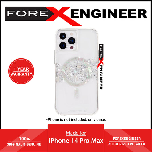 Case Mate Karat Marble for iPhone 14 Pro Max with Magsafe - A Touch of Pearl (Barcode: 840171719970 )