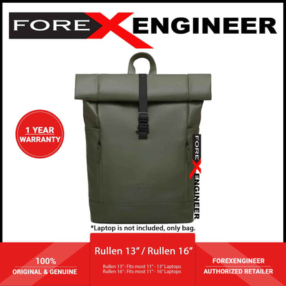 Gaston Luga Rullen 16'' Backpack ( Fits most 11" - 16" Laptops ) Olive- Black