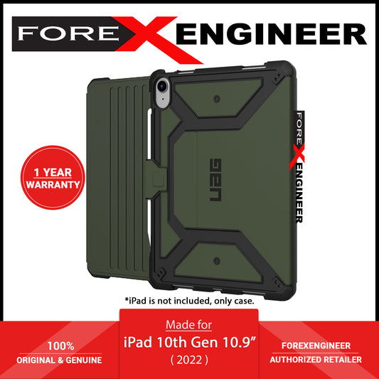 UAG Metropolis SE for iPad 10th Gen ( 2022 ) 10.9" - 10.9 - Olive ( Barcode: 810070368180 )