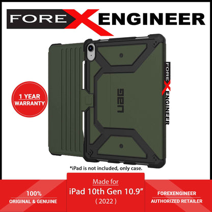 UAG Metropolis SE for iPad A16 11th Gen ( 2025 ) / iPad 10.9” 10th Gen ( 2022 ) - Olive