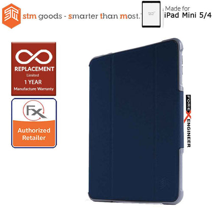 STM Dux Plus Duo for iPad Mini 5 - Mini 4 - Midnight Blue Color ( Barcode: 765951763656)