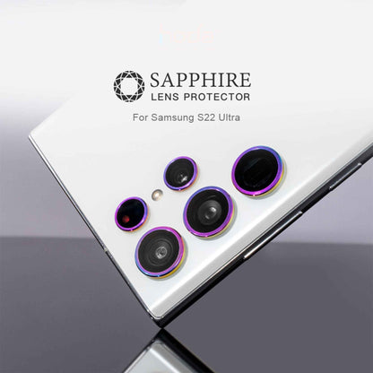 Hoda Sapphire Lens for Samsung Galaxy S22 Ultra - Black (Barcode: 4711103544143 )