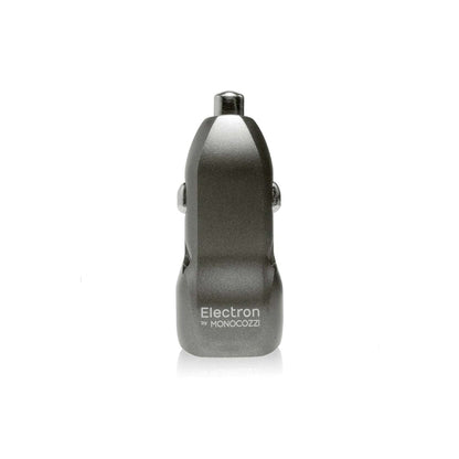 Monocozzi Automotive ORE 3.4A Dual USB Car Charger - Charcoal (Barcode: 4897021599950 ) - Forexengineer -Malaysia- 4897021599950