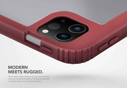 UNIQ Moven for iPad Pro 11" ( 3rd - 2nd - 1st Gen ) ( 2022 - 2018 ) - iPad Air 10.9" ( 5th Gen ) M1 Chip - Maroon (Barcode: 8886463676448 )