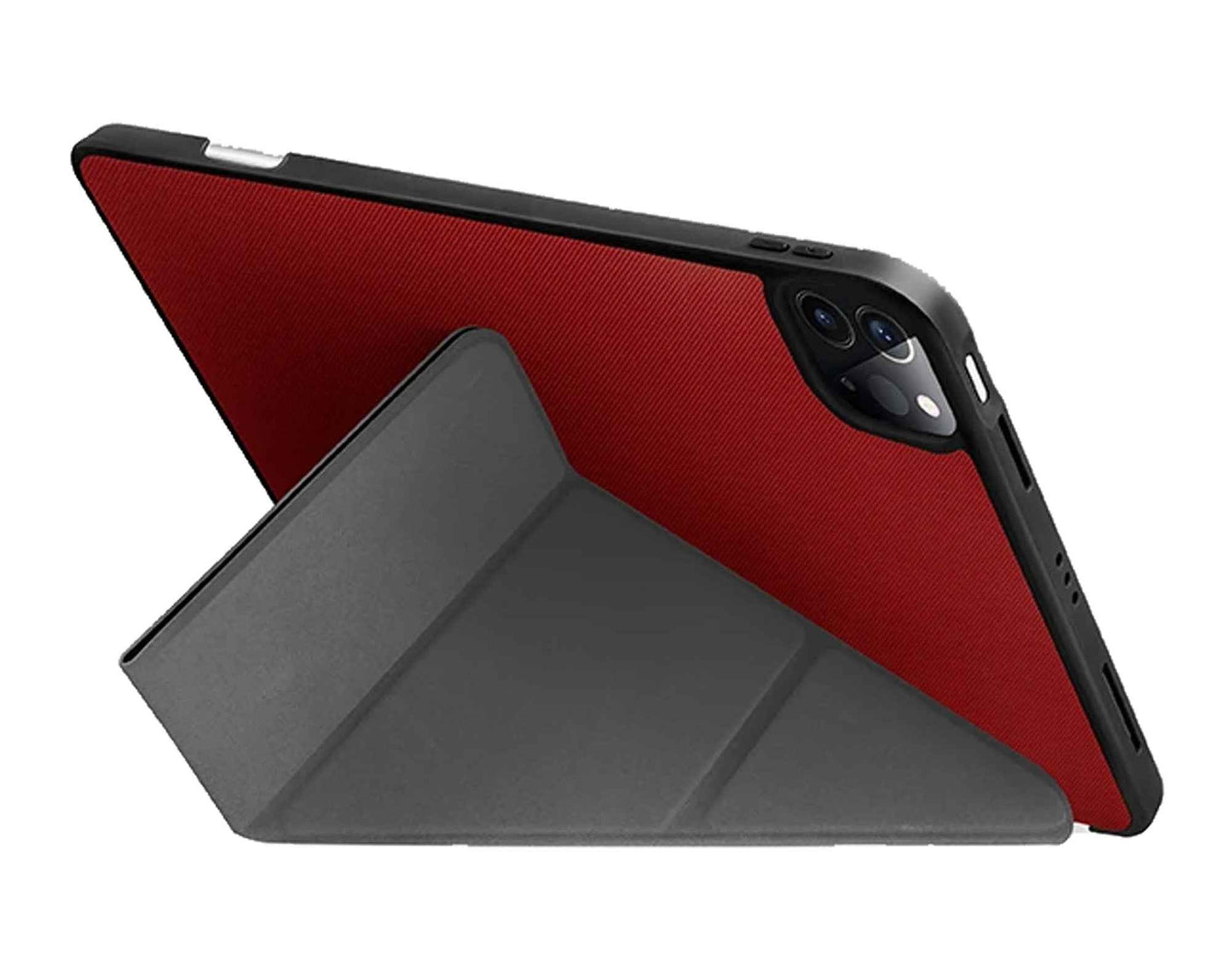 UNIQ Transforma for iPad Pro 11" ( 3rd - 2nd - 1st Gen ) ( 2022 - 2018 ) - iPad Air 10.9" ( 5th Gen ) M1 Chip - Black (Barcode: 8886463676691 )