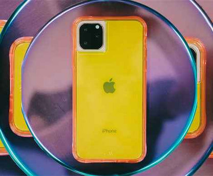 Case Mate Tough Neon for iPhone 11 Pro Max  - Green - Pink ( Barcode : 846127185981 )