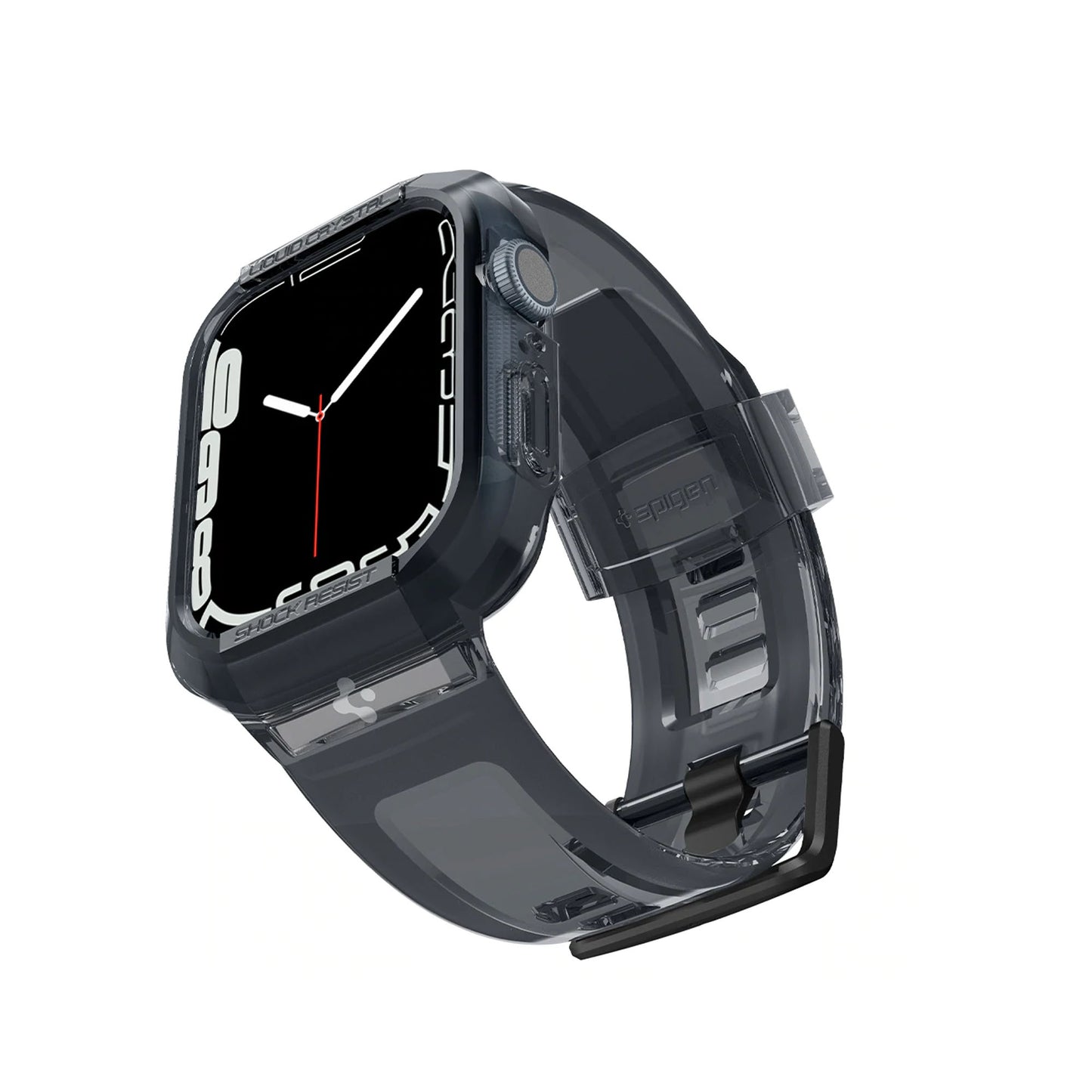 Spigen Liqiud Crystal Pro for Apple Watch Series 7 - SE - 6 - 5 - 4 ( 45mm - 44mm ) ( Band & Case ) - Space Crystal (Barcode: 8809811857580 )