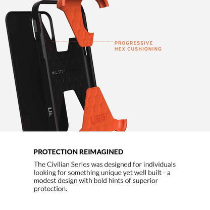 UAG Civilian for iPhone 13 Pro 6.1" 5G - Frosted Ice (Barcode: 810070363116 )