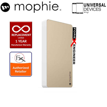 Mophie Powerstation XL 10000mah Universal Powerbank made for smartphone, tablets & USB Devices - Gold - Forexengineer-malaysia