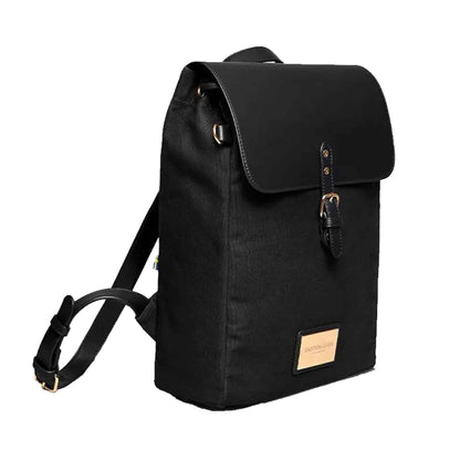 Gaston Luga Classy Backpack ( Fits most 11" - 13" Laptops ) Black-Black (Barcode: 7350006912917 )