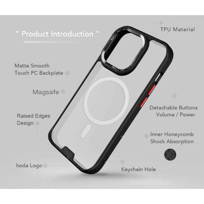 Hoda Rough Case for iPhone 14 Pro Max - MagSafe Compatible Military Standard  - Black ( Barcode: 4711103545256 )