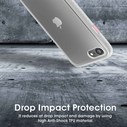 Hoda Rough Military Case for iPhone SE ( 2022 - 2020 ) compatible with iPhone 7 - 8 - Black ( Barcode : 4713381516843 )