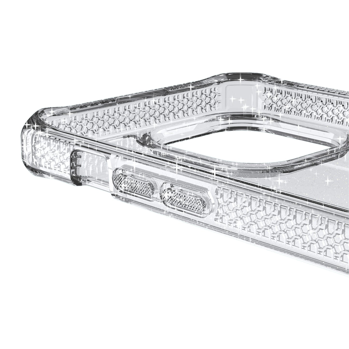 ITSKINS Hybrid -- Spark for iPhone 14 Pro - Clear ( Barcode: 4894465885489 )