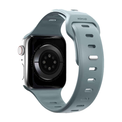 [ONLINE EXCLUSIVE] Nomad Sport Slim Band for Apple Watch 41mm - 40mm - 38mm ( Series SE - 7 - 6 - 5 - 4 - 3 - 2 - 1 ) - Glacier Blue ( Barcode: 856500011394 )