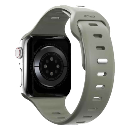 [ONLINE EXCLUSIVE] Nomad Sport Slim Band for Apple Watch 41mm - 40mm - 38mm ( Series SE - 7 - 6 - 5 - 4 - 3 - 2 - 1 ) - Sage ( Barcode: 856500011400 )