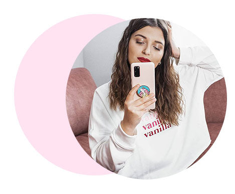 PopSockets Swappable PopGrip - Neon Pink ( Barcode : 842978167213 )