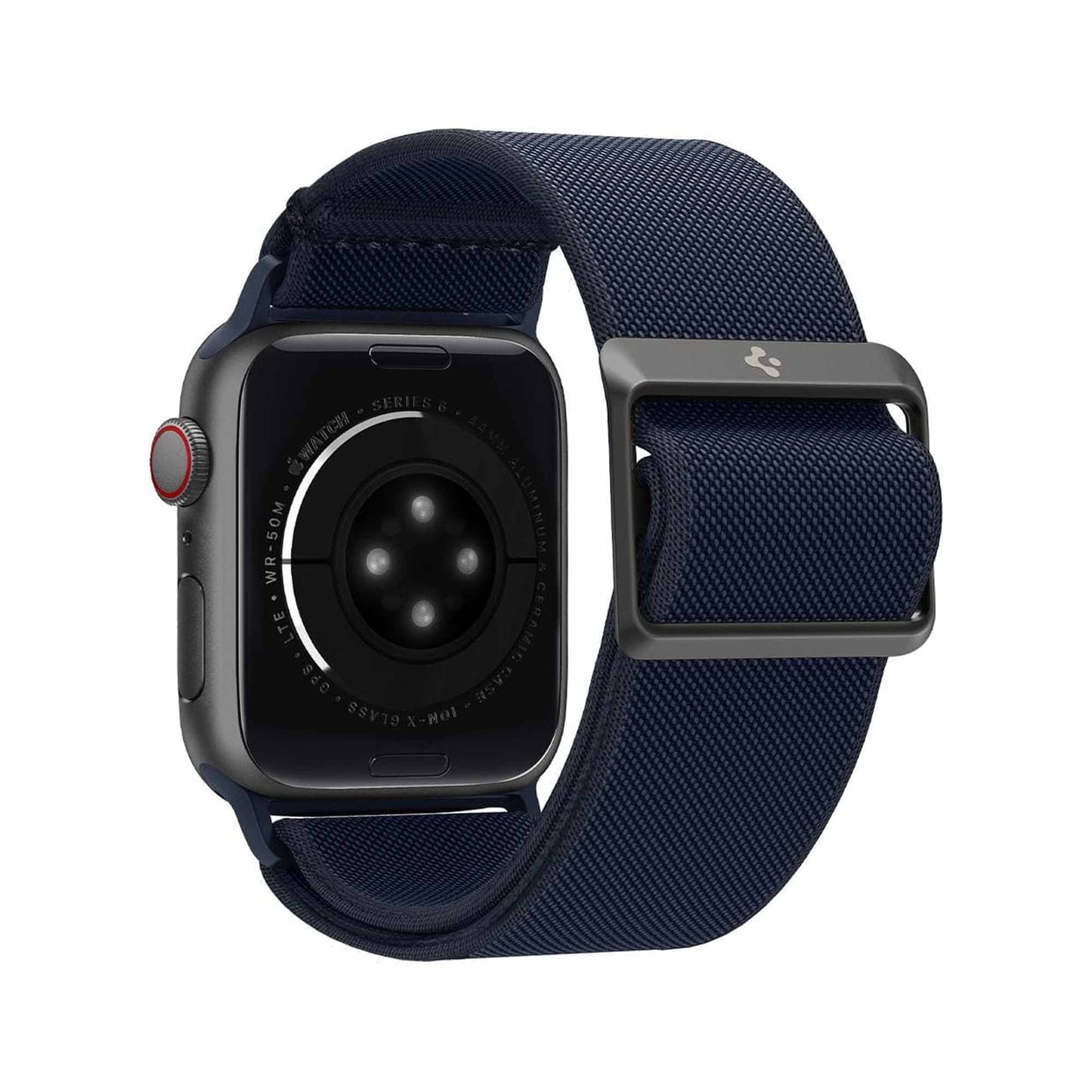 Spigen Lite Fit Watch Band for Apple Watch Series 7 - SE - 6 - 5 - 4 - 3 - 2 ( 45 - 44 - 42mm ) - Navy Blue (Barcode: 8809756641541 )