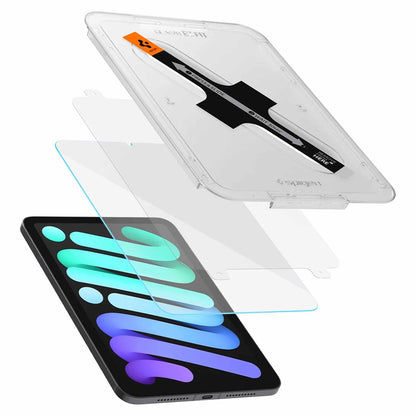 Spigen Tempered Glass GLAStR EZ FIT for iPad Mini 7th Gen ( 2024 ) / iPad Mini 6th Gen ( 2021 ) Screen Protector - Clear (Barcode: 8809811854732 ) - Forexengineer -Malaysia- 8809811854732