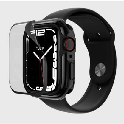 SwitchEasy Odyssey Glossy Edition Case for Apple Watch Series 7 (45mm) - Flash Black (Barcode: 4895241104824 ) - Forexengineer -Malaysia- 4895241104824