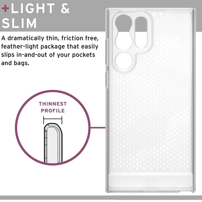 UAG [U] Lucent Case for Samsung Galaxy S22 Plus - Ice