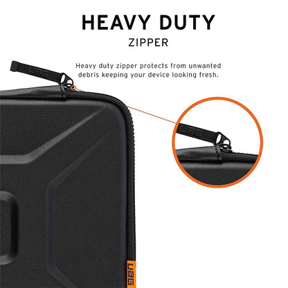 UAG Medium Sleeve for Laptop or Tablet 11 - 13 inch with Handle - Black ( Barcode : 812451038552 )