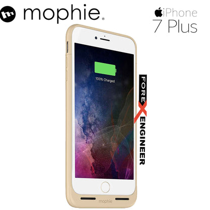 Mophie Juice Pack air for iphone 7 - 8 plus - gold color (wireless charge capable) - Forexengineer-malaysia