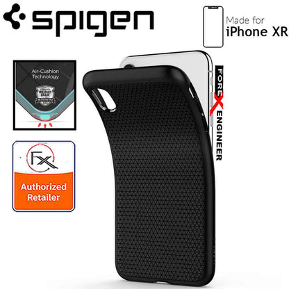 Spigen Liquid Air for iPhone XR - Matte Black - Forexengineer-malaysia