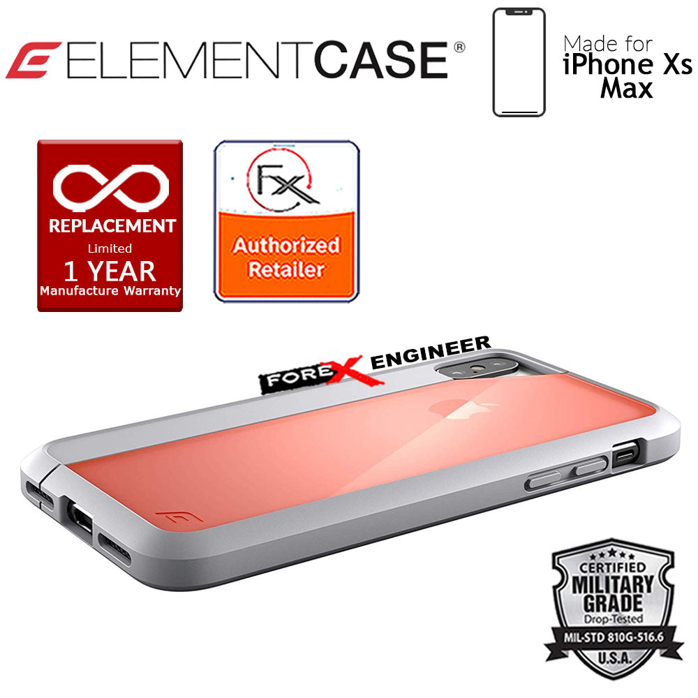 Element Case Illusion for iPhone Xs Max - Military Spec Drop Protection - Orange