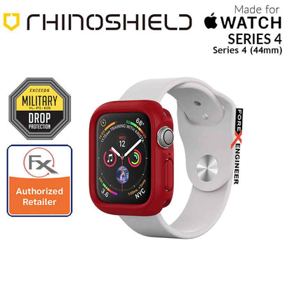 [RACKV2_CLEARANCE] Rhinoshield CrashGuard NX for Apple Watch Series SE - 6 - 5 - 4 - 44mm - Red - Forexengineer-malaysia