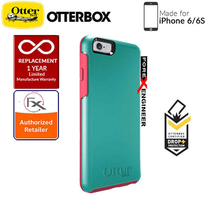 OtterBox Symmetry Series for iPhone 6s - 6 - Teal Rose - Forexengineer-malaysia