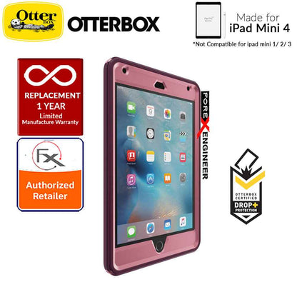 Otterbox Defender Series case for iPad Mini 4 - Mini 5 (Not compatible with ipad mini 1-2-3) - Very Berry - Forexengineer-malaysia