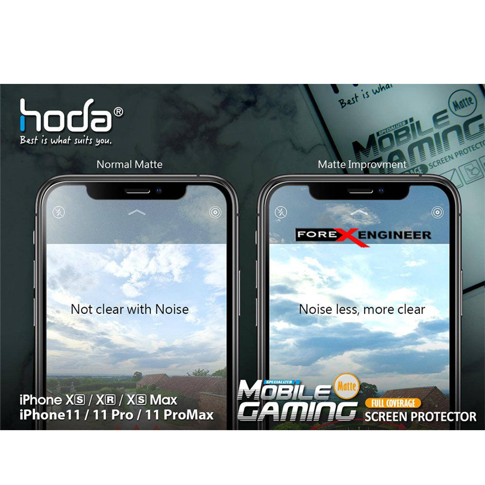 Hoda Tempered Glass for iPhone 12 Mini (5.4") - 2.5D 0.33mm Full Coverage Screen Protector - Matte (Barcode : 4713381518410 )