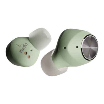 Sudio Wireless Earphone T2 Active Noise Cancellation & Clear Dynamic Sound - Jade (Barcode: 7350071384497 ) - Forexengineer -Malaysia- 7350071384497