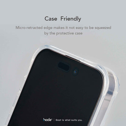 Hoda Tempered Glass Screen Protector for iPhone 14 Pro (Dust Free Helper Included) 0.33mm Full Coverage - Clear ( Barcode: 4711103545768 )