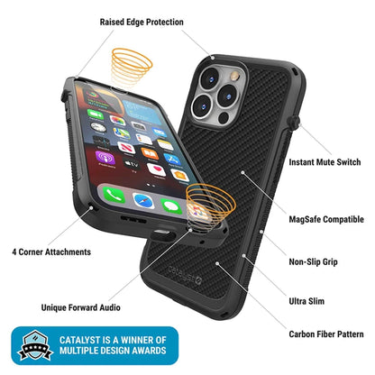 Catalyst Vibe for iPhone 13 Pro Max  6.7" 5G - MagSafe Compatible - Stealth Black (Barcode: 840625111916 )
