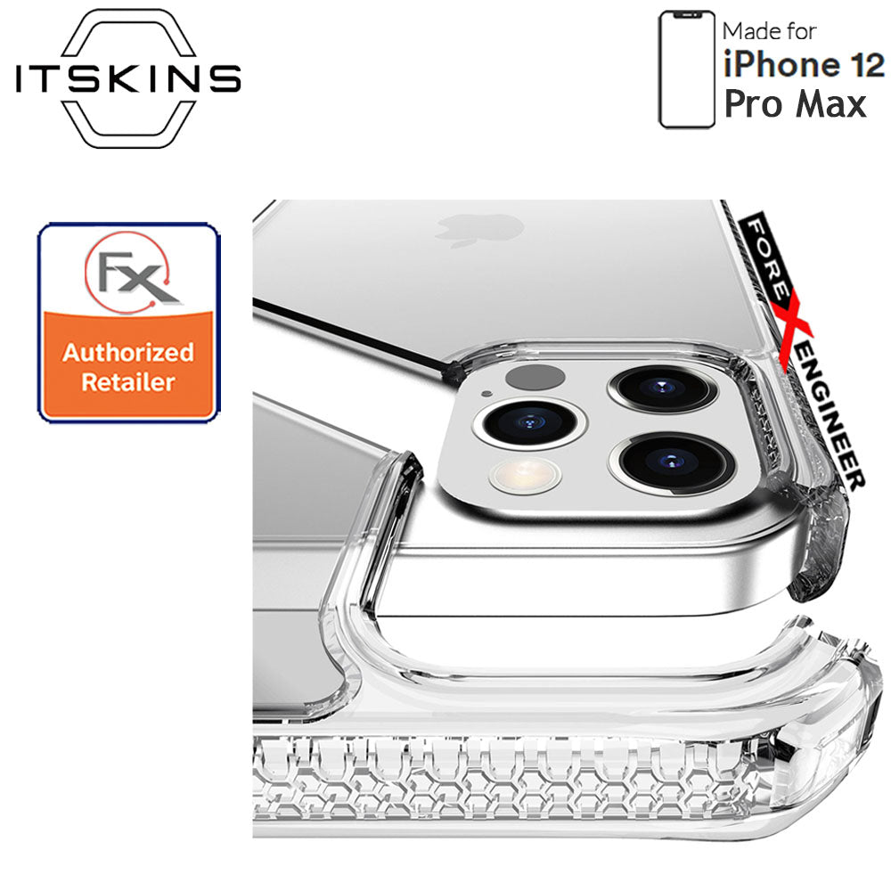 ITSkins Hybrid Clear for iPhone 12 Pro Max 5G 6.7" - Clear (Barcode: 4894465551377 )