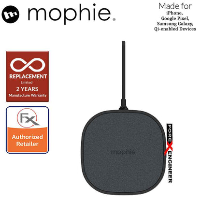 Mophie Wireless Charging Pad ( Fabric ) - 10W compact charging pad for Qi-enabled devices ( Barcode : 848467096613 )