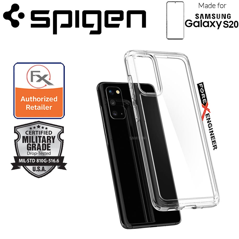 Spigen Crystal Hybrid for Samsung Galaxy S20 6.2" - Clear Color