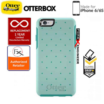 OtterBox Symmetry Series for iPhone 6s - 6 - Aqua Dot II - Forexengineer-malaysia